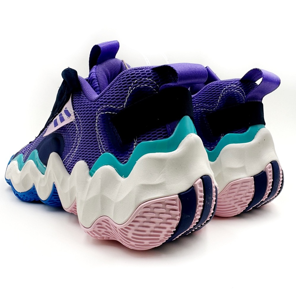 Adidas Exhibit B Candace Parker Basketball Sneakers Womens Size 8.5 Shoes Purple - Picture 2 of 8